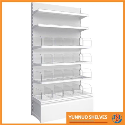 ชั้นวางขนมซุปเปอร์มาร์เก็ต